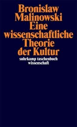 Cover for Bronislaw Malinowski · Suhrk.tb.wi.0104 Malinowski.theorie (Book)