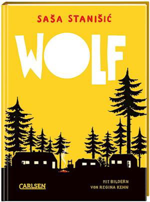 Cover for Sasa Stanisic · Wolf (Book) (2023)