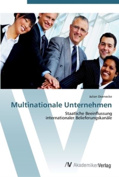 Cover for Doenecke · Multinationale Unternehmen (Book) (2012)