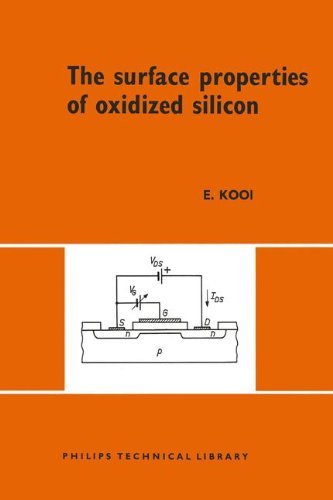 Cover for Else Kooi · The Surface Properties of Oxidized Silicon (Paperback Book) [Softcover reprint of the original 1st ed. 1967 edition] (1967)