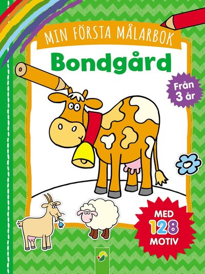 Cover for Min första målarbok : Bondgård (Book) (2021)