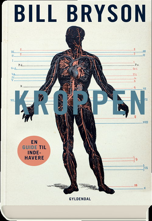 Cover for Bill Bryson · Kroppen (Bound Book) [1. Painos] (2019)