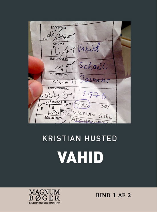 Cover for Kristian Husted · Vahid (Sewn Spine Book) [1.º edición] (2018)