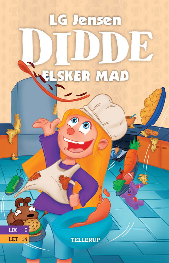 Cover for LG Jensen · Didde, 2: Didde elsker alt #2: Didde elsker mad (Inbunden Bok) [1:a utgåva] (2019)