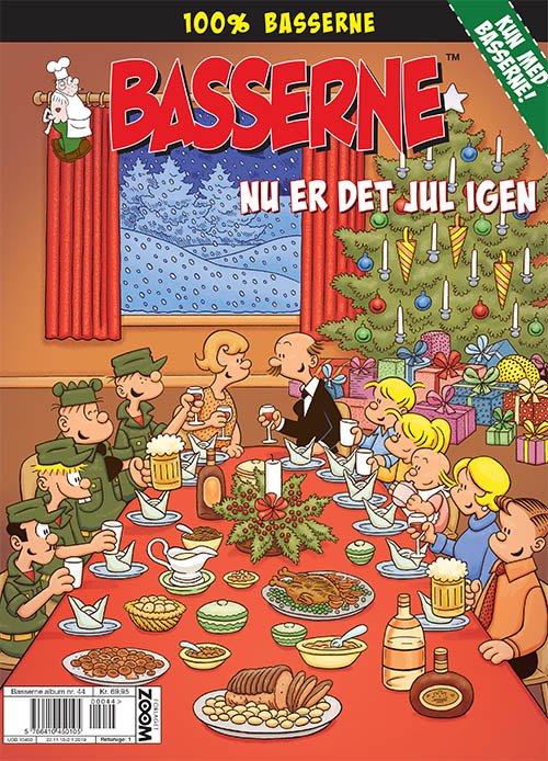 Cover for Mort Walker · Basserne: Basserne: Nu er det jul igen (Hæftet bog) [1. udgave] (2018)