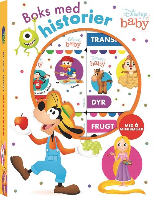 Cover for Karrusel Forlag · Disney Baby: Disney Baby Boks med historier (Cardboard Book) [1.º edición] (2020)