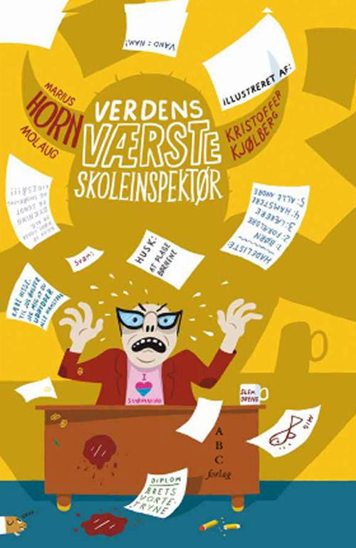 Cover for Marius Horn Molaug · Verdens værste inspektør (Bound Book) [1st edition] (2015)
