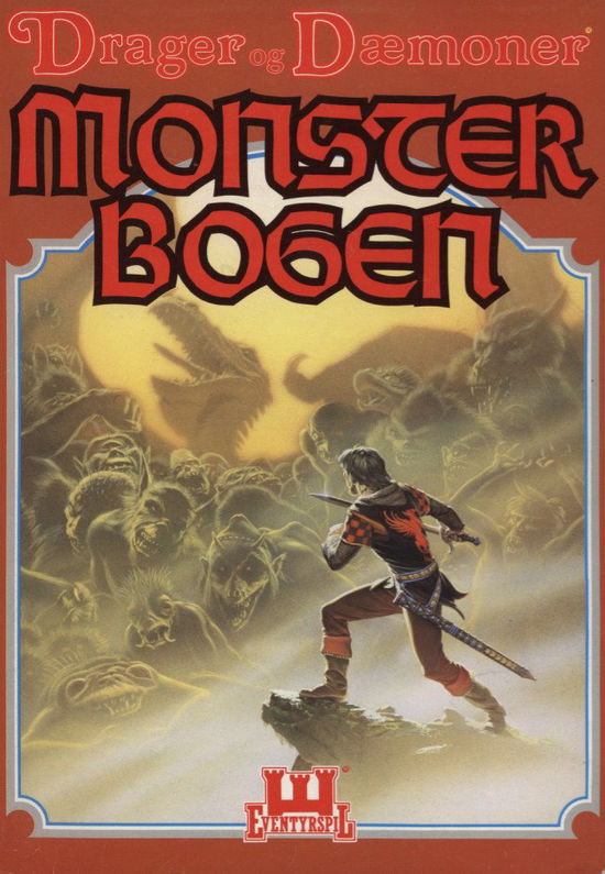 Cover for Lars-Åke Thor mfl. · Drager og dæmoner: Monsterbogen (Sewn Spine Book) [1th edição] (1988)