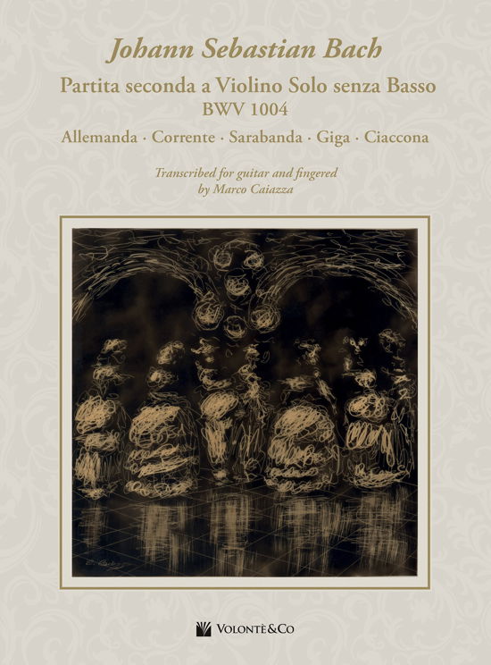 Cover for Johann Sebasti Bach · Partita Seconda a Violino Solo Senza Bas (Paperback Book) (2021)