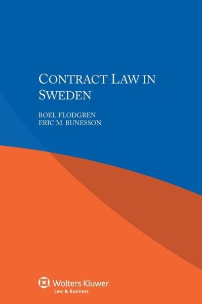 Cover for Boel Flodgren · Contract Law in Sweden (Paperback Book) (2015)