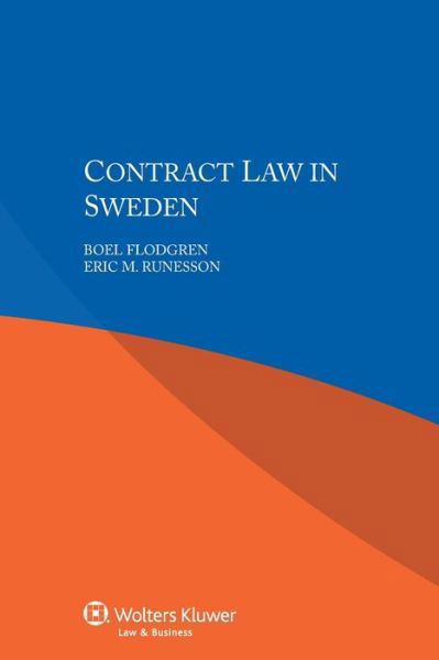 Cover for Boel Flodgren · Contract Law in Sweden (Taschenbuch) (2015)