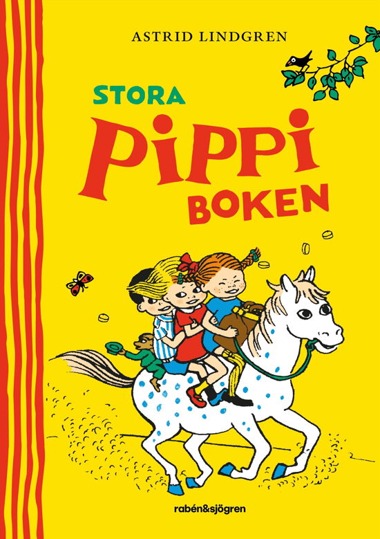 Cover for Astrid Lindgren · Stora Pippiboken (Indbundet Bog) (2024)