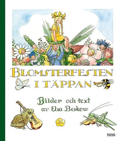 Cover for Elsa Beskow · Blomsterfesten i täppan (Inbunden Bok) (2018)
