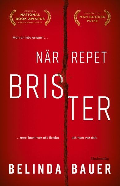 Cover for Belinda Bauer · När repet brister (Indbundet Bog) (2019)