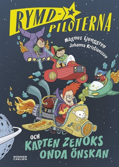 Cover for Magnus Ljunggren · Rymdpiloterna: Rymdpiloterna och kapten Zenoks onda önskan (PDF) (2019)