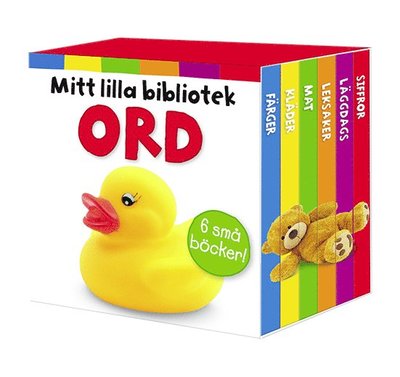 Mitt lilla bibliotek: Mitt lilla bibliotek : ord 6 små böcker - Marie Helleday Ekwurtzel - Books - Tukan förlag - 9789179854041 - April 8, 2021