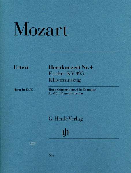 Cover for W.A Mozart · Konzert f.Horn,Nr.4,Kl.HN704 (Book) (2018)