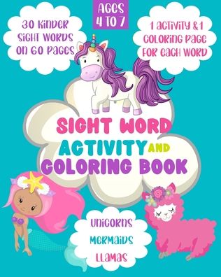 Cover for Laura Akins · Sight Word Activity and Coloring Book (Taschenbuch) (2020)