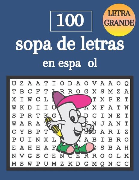 Cover for Divertidos Spanish Puzzles · SOPA de LETRAS (Paperback Book) (2020)