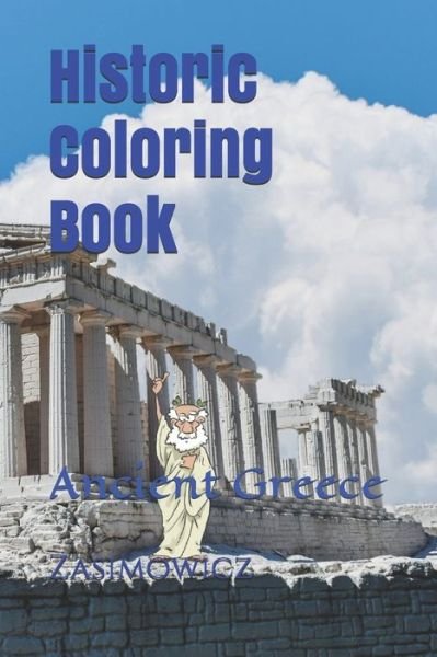 Cover for Zasimowicz · Historic Coloring Book (Book) (2020)