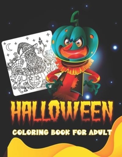 Cover for Taifa Publisher · Halloween Coloring Book for Adult (Paperback Book) (2020)