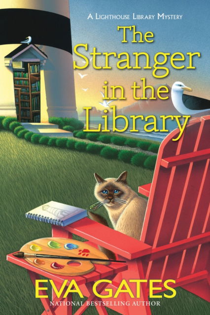 Cover for Eva Gates · The Stranger in the Library (Paperback Book) (2025)