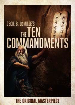 Cover for Ten Commandments (1923) (DVD) (2017)