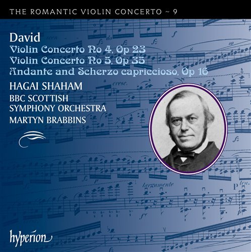 Cover for Hagai Shaham Martyn Brabbins · David Violin Concertos (CD) (2010)