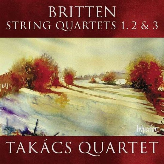 Brittenstring Quartets - Takacs Quartet - Musikk - HYPERION - 0034571280042 - 4. november 2013