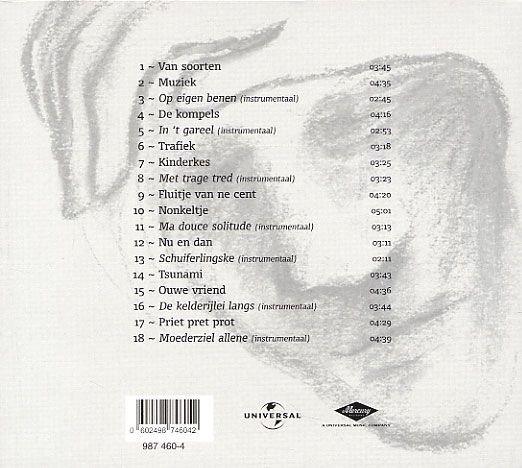 Cover for Willem Vermandere · Van Soorten (CD) (2005)
