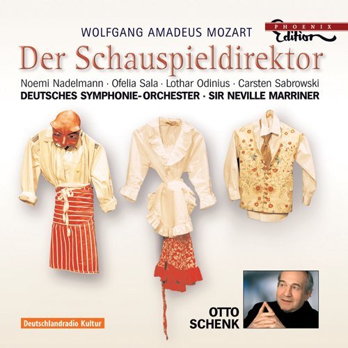 Cover for Mozart / Naderlmann / Sala / Odinus / Marriner · Der Schauspieldirektor (CD) (2008)