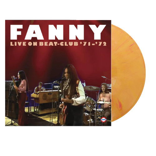 Cover for Fanny · Live On Beat-Club '71-'72 (LP) [Peach Vinyl edition] (2024)