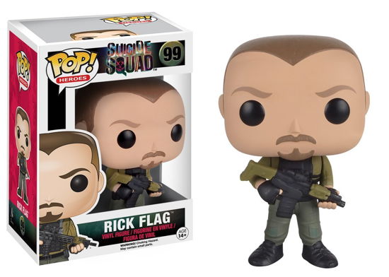 Suicide Squad - Rick Flagg (Vinyl Figure 99) - Dc Comics: Funko Pop! Movies - Merchandise - Funko - 0849803084042 - 30. januar 2020