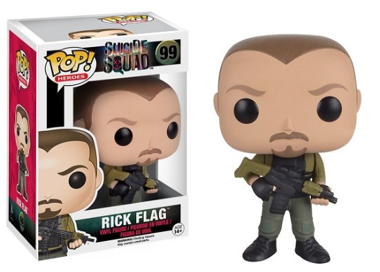 Cover for Funko Pop! Movies: · Funko Pop! Movies: - Suicide Squad - Rick Flagg (Leksaker) (2020)