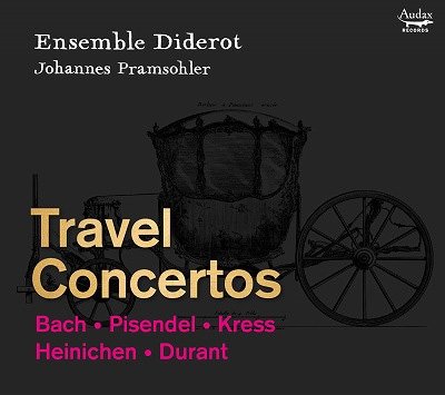 Cover for Ensemble Diderot | Johann Pramsohler · Travel Concertos (CD) (2022)