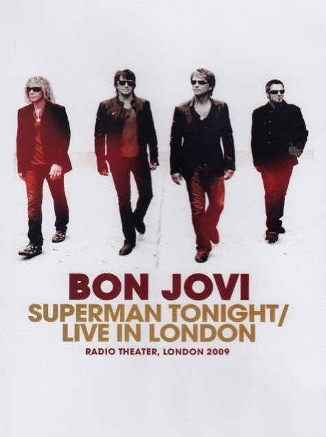 Superman Tonight Live in London - Bon Jovi - Film - MC - 4011778103042 - 12. oktober 2010