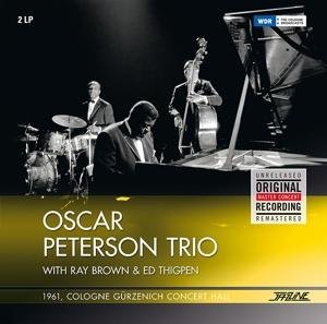 1961 Cologne Gurzenich Concert Hall - Oscar Peterson - Muziek - JAZZLINE - 4049774780042 - 5 mei 2011