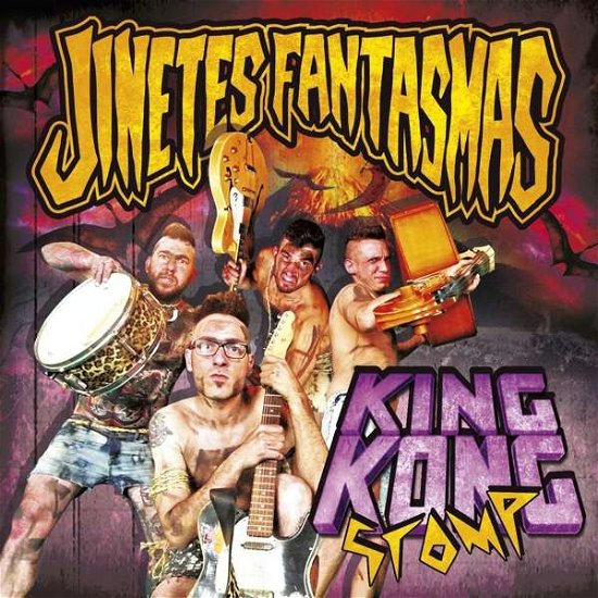 Cover for Jinetes Fantasmas · King Kong Stomp (LP) (2017)