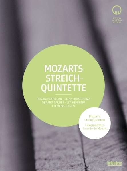 Mozarts Streichquintette [2 DVDs] - Capucon,R. / Hennino,L. / Hagen,C./+ - Elokuva - BELVEDERE - 4260415080042 - perjantai 15. tammikuuta 2016