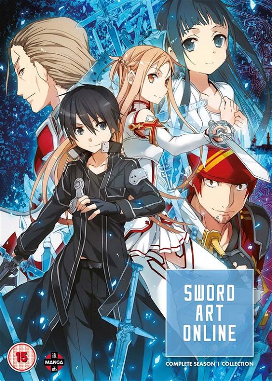 Cover for Sword Art Online - Complete Se · Sword Art Online Season 1 Collection (DVD) (2017)