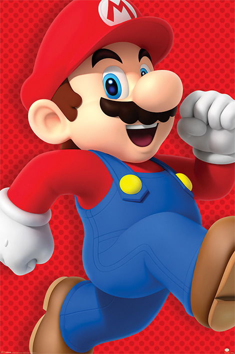 Cover for Nintendo: Super Mario · SUPER MARIO - Run - Poster 61x91cm (MERCH)