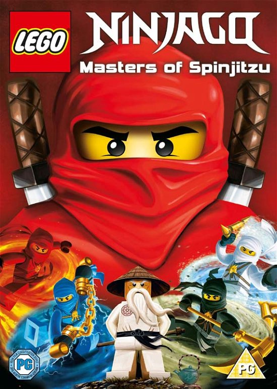 Cover for Lego Ninjago - Masters of Spin · Lego Ninjago - Masters Of Spinjitzu - An Introduction To Splinjitzu (DVD) (2014)