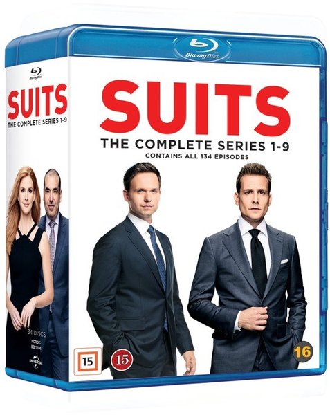 Suits  - The Complete Series - Suits - Elokuva - Universal - 5053083211042 - maanantai 6. huhtikuuta 2020