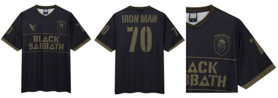 Cover for Black Sabbath · Black Sabbath Nsd Iron Man Rock FC Football Shirt Small (T-shirt) (2024)