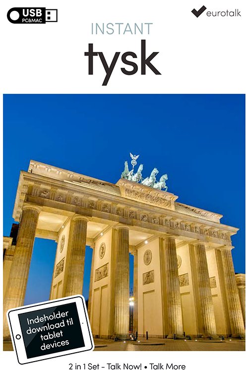 Cover for EuroTalk · Instant: Tysk begynder- og parlørkursus USB &amp; download (CD-ROM) (2016)