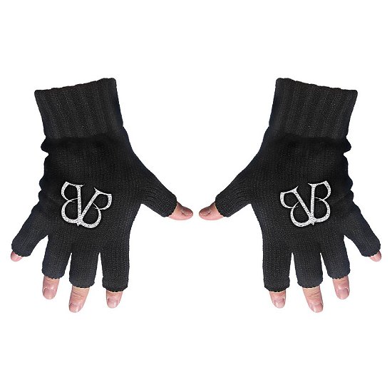 Black Veil Brides Unisex Fingerless Gloves: Logo - Black Veil Brides - Mercancía -  - 5055339787042 - 