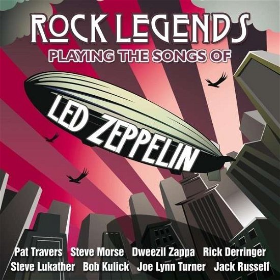 Cover for Led Zeppelin · Rock Legends Playing The Songs Of Led Zeppelin (LP) [Tribute edition] (2013)