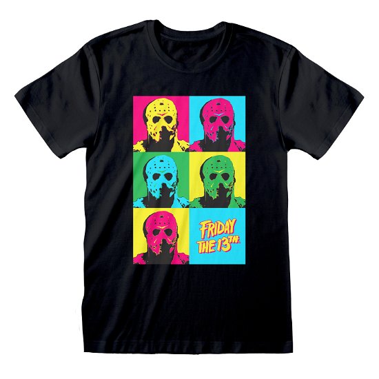 Friday The 13Th - Jason Pop Art T Shirt - Friday the 13th - Merchandise - FRIDAY THE 13TH - 5055910355042 - 1. mai 2024