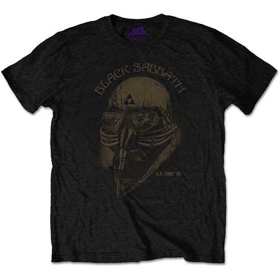 Cover for Black Sabbath · Black Sabbath Unisex T-Shirt: US Tour 1978 (XXXXX-Large) (T-shirt) [Black - Unisex edition]