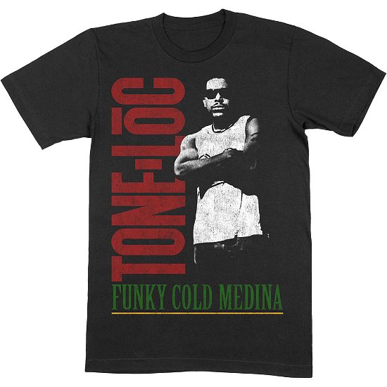 Tone Loc Unisex Tee: Funky Cold Medina - Tone Loc - Merchandise -  - 5056368681042 - 